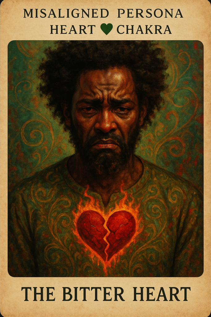 The Bitter Heart Oracle Card