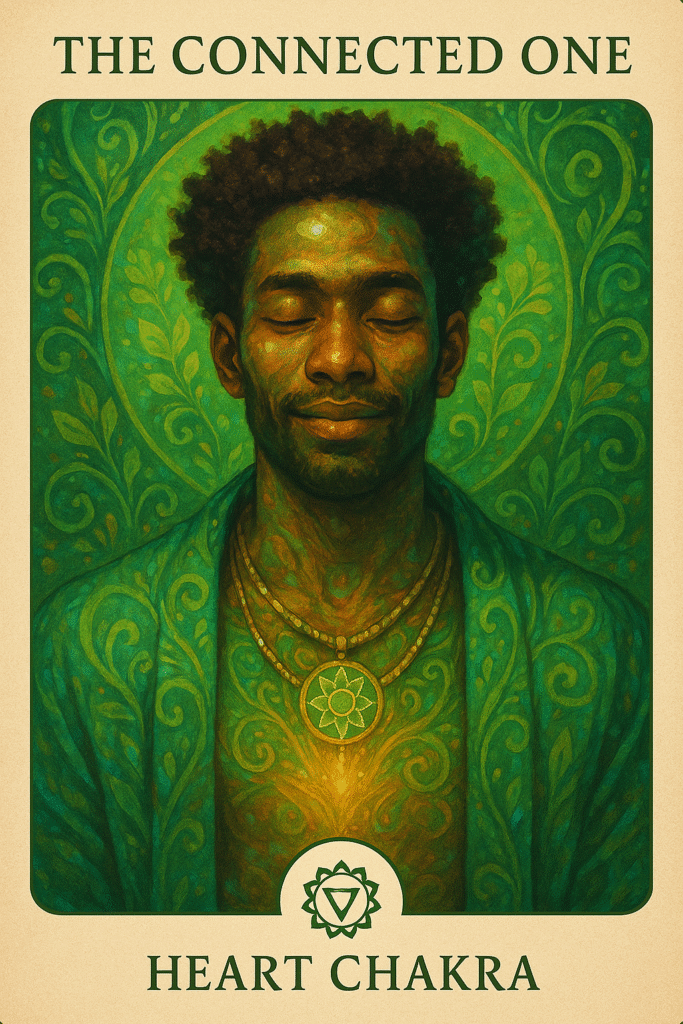 The Connected One Oracle Card