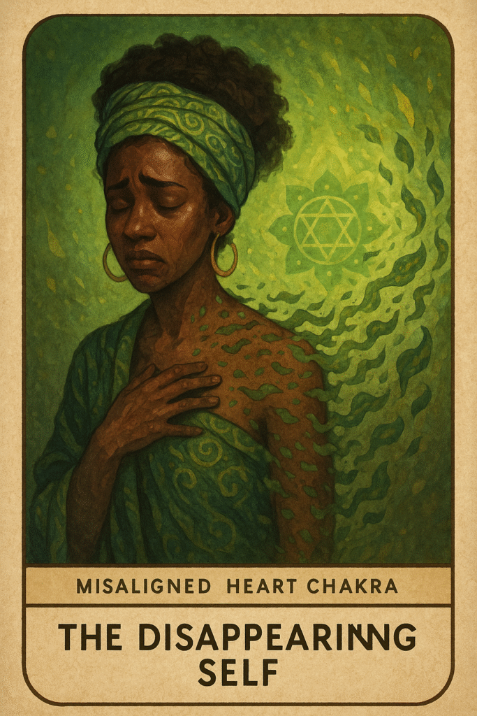 The Disappearing Self Oracle Card