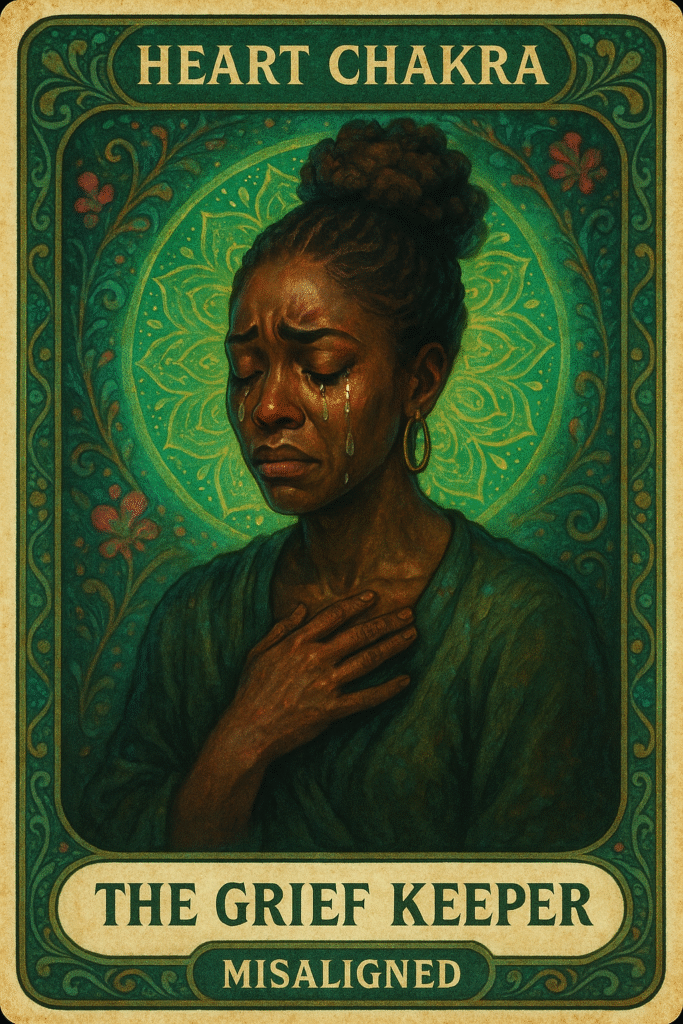 The Grief Keeper Oracle Card