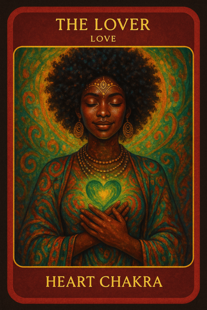 The Lover Oracle Card