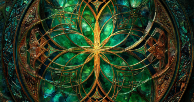 Heart Chakra in Abstract