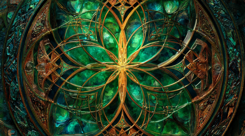 Heart Chakra in Abstract