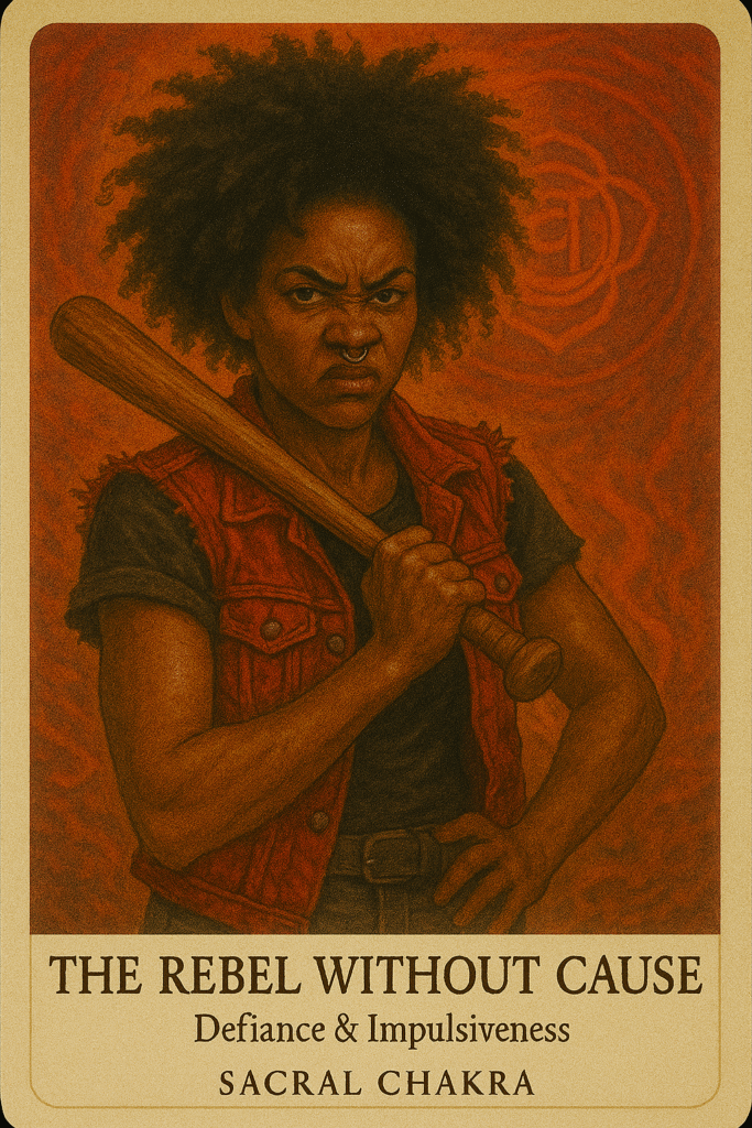 The Rebel Without Cause Oracle Card