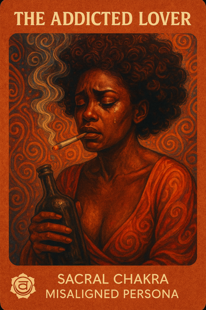 The Addicted Lover Oracle Card
