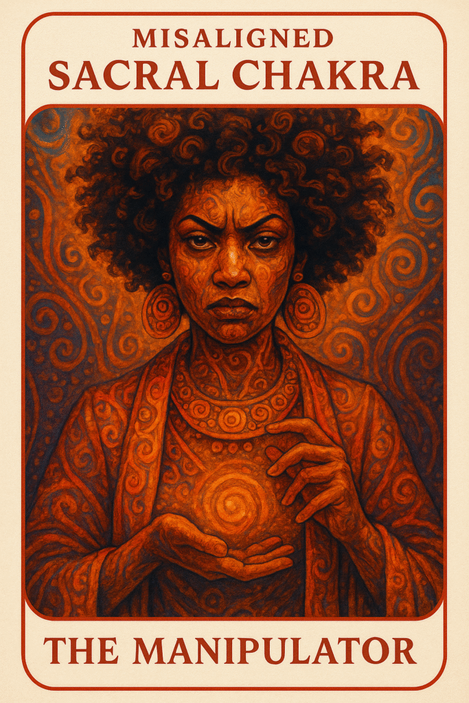 The Manipulator Oracle Card