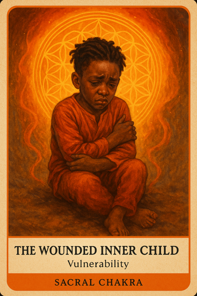 The Wounded Inner Child Oracle Card