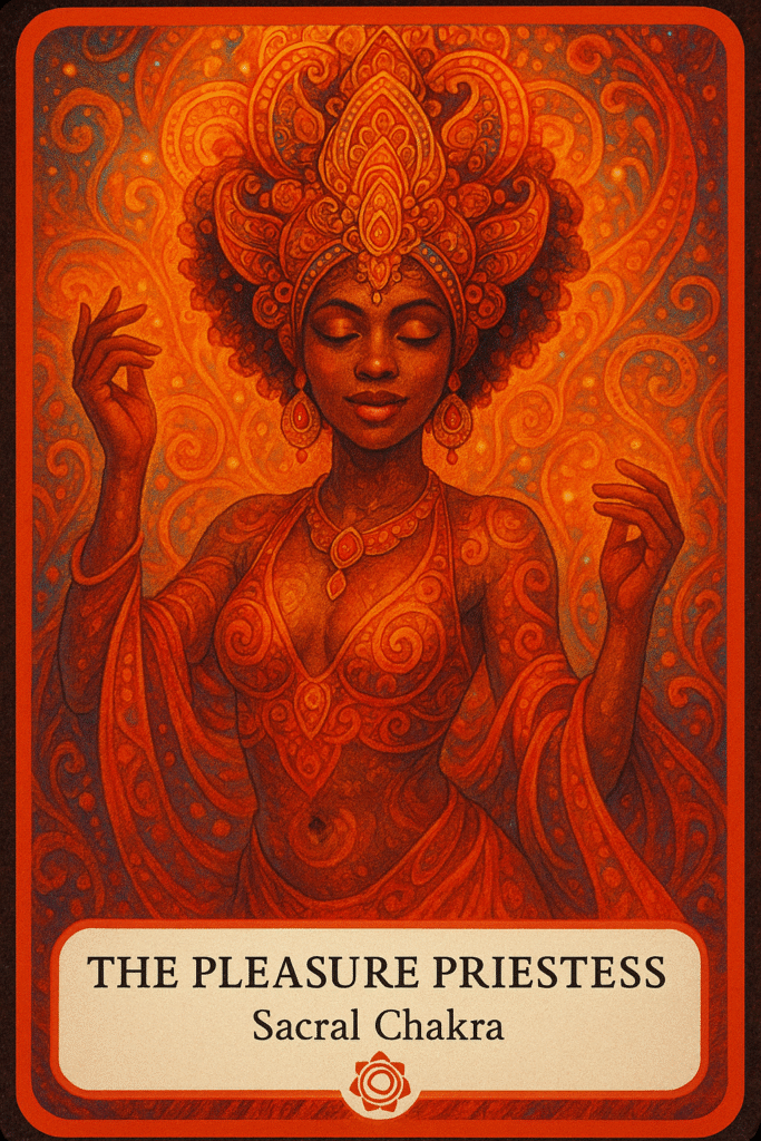 The Pleasure Priestess Oracle Card
