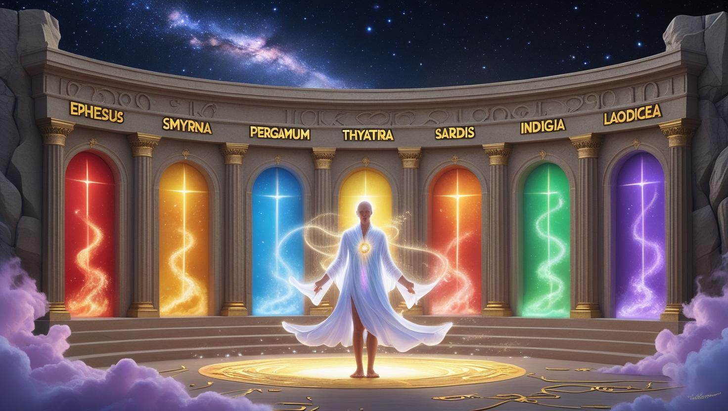 Seven Chakras and Seven Churches