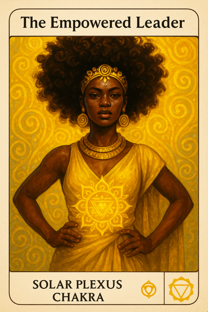 The Empowered Leader Oracle Card
