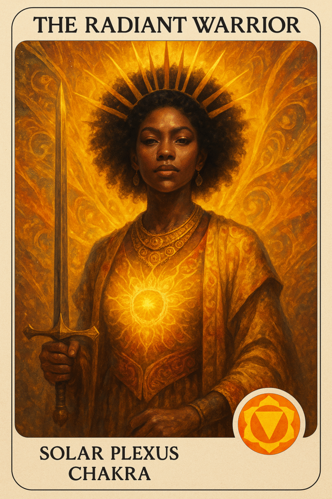 The Radiant Warrior Oracle Card