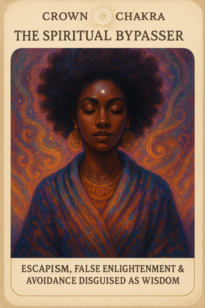 Spiritual Bypasser Oracle Card