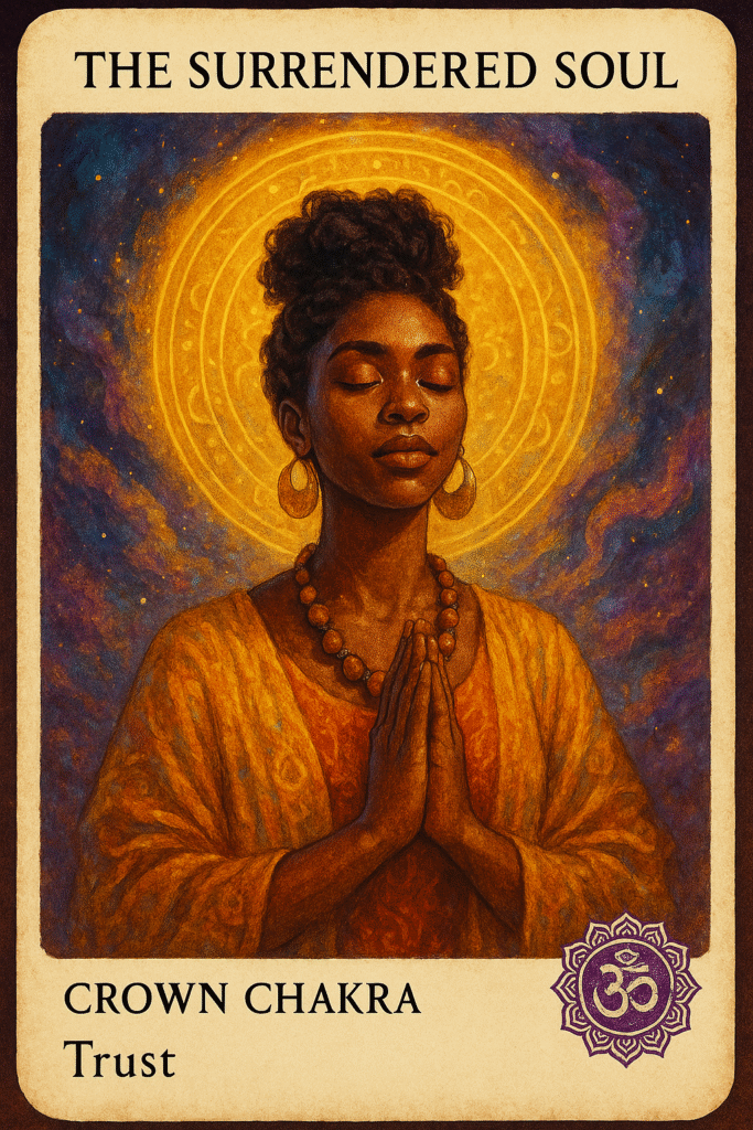 The Surrendered Soul Oracle Card