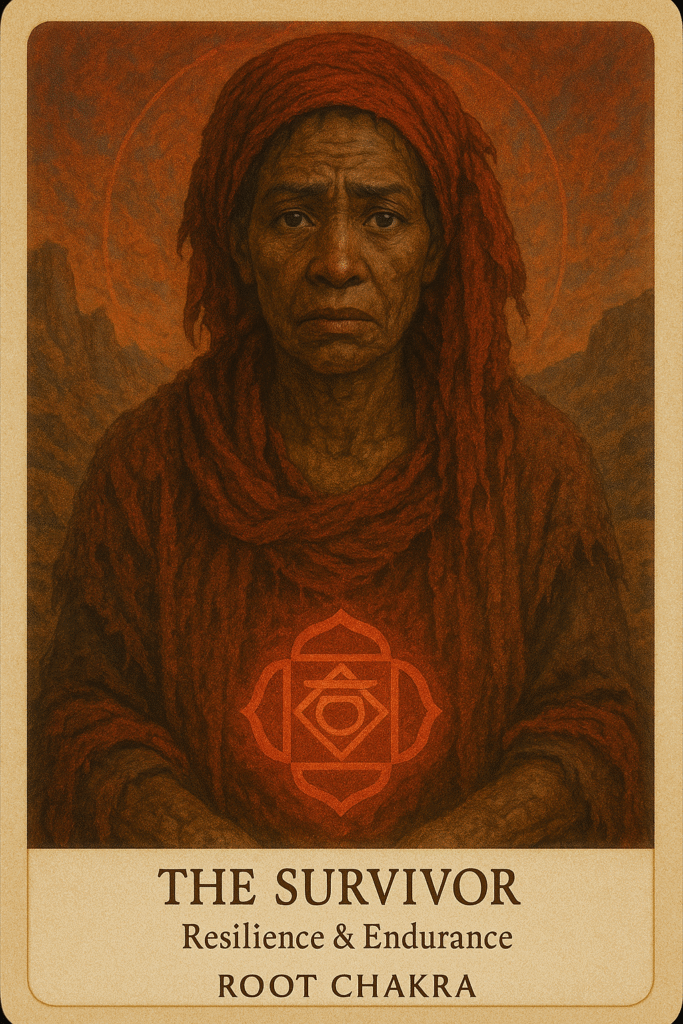The Survivor Oracle Card