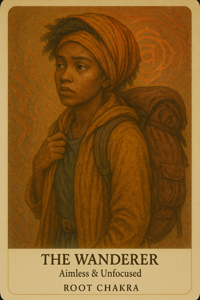 The Wanderer Oracle Card