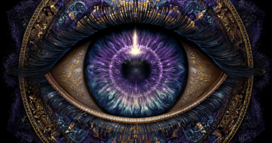 Third Eye Chakra in Abstract