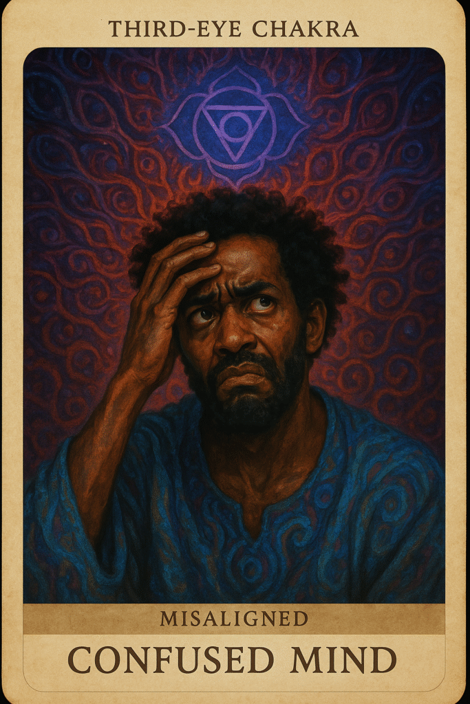 The Confused Mind Oracle Card