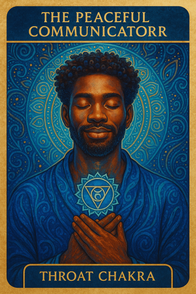 The Peaceful Communicator Oracle Card
