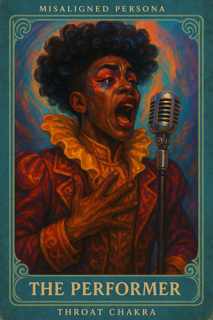 The Performer Oracle Card