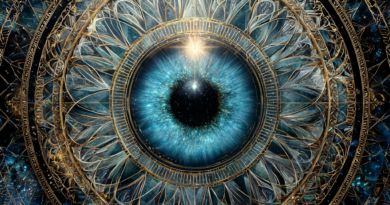 Throat Chakra in Abstract