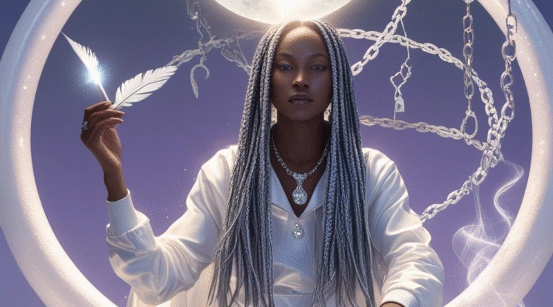 Causal Chakra Oracle Card