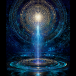 High Throat Chakra in Abstract