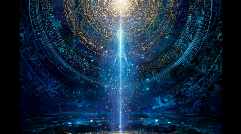 High Throat Chakra in Abstract