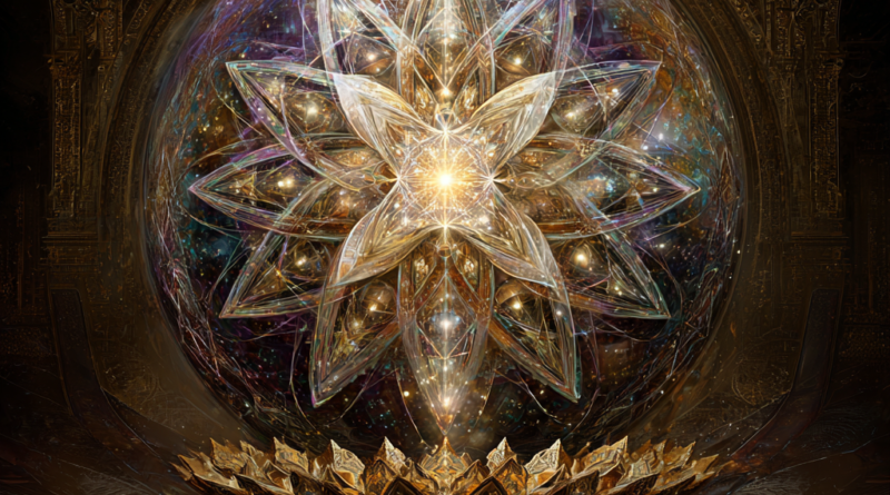 Stellar Gateway Chakra in Abstract