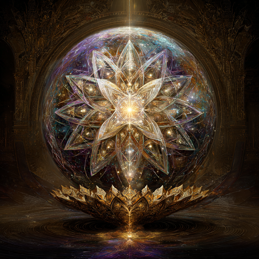 Stellar Gateway Chakra in Abstract