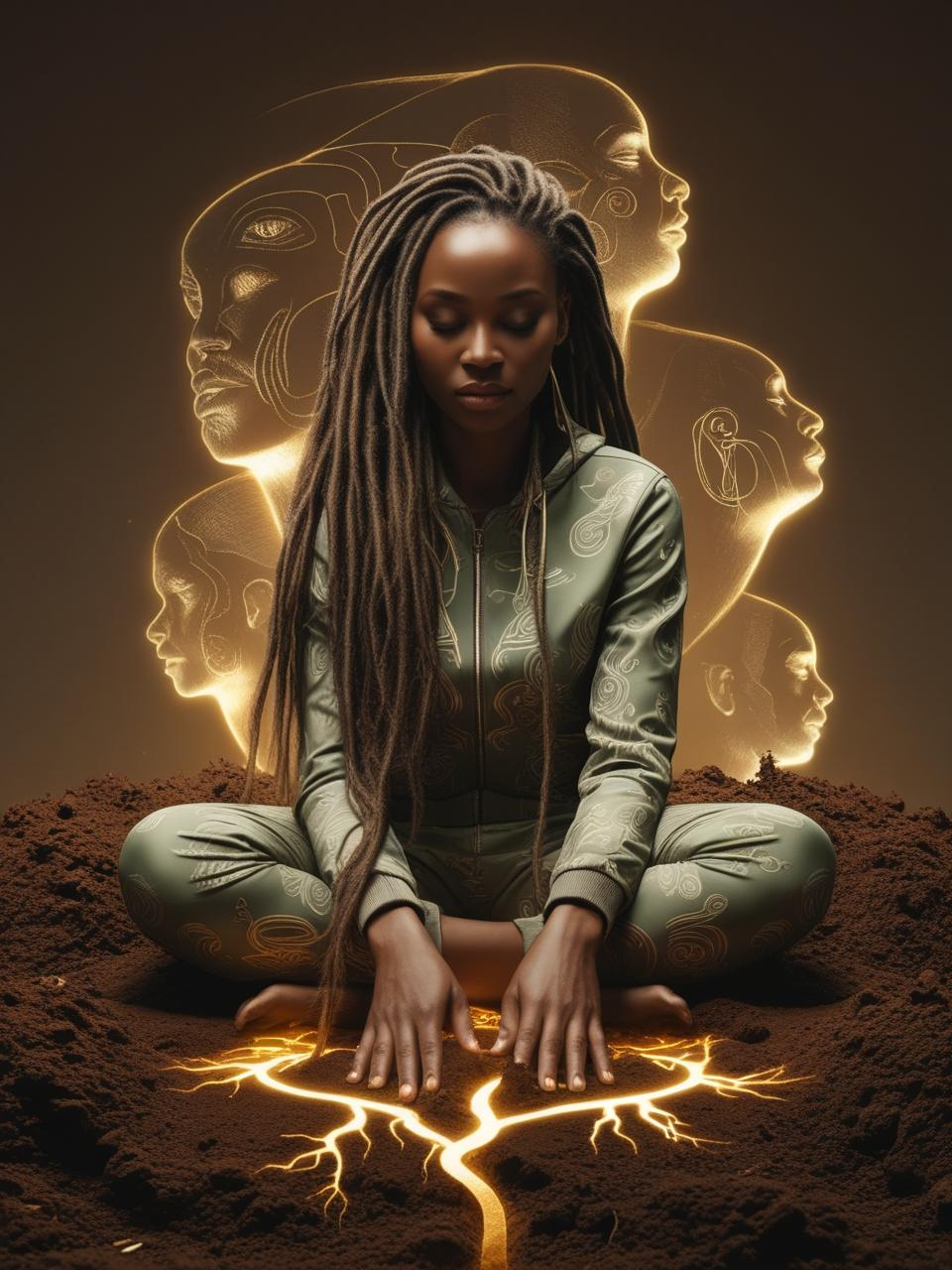 The Ancestral Listener Oracle Card