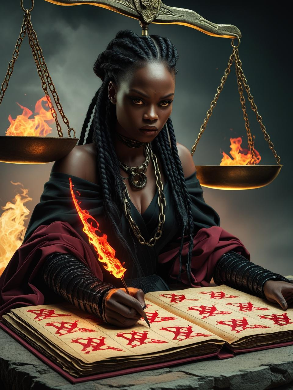 The Debt Collector Oracle Card