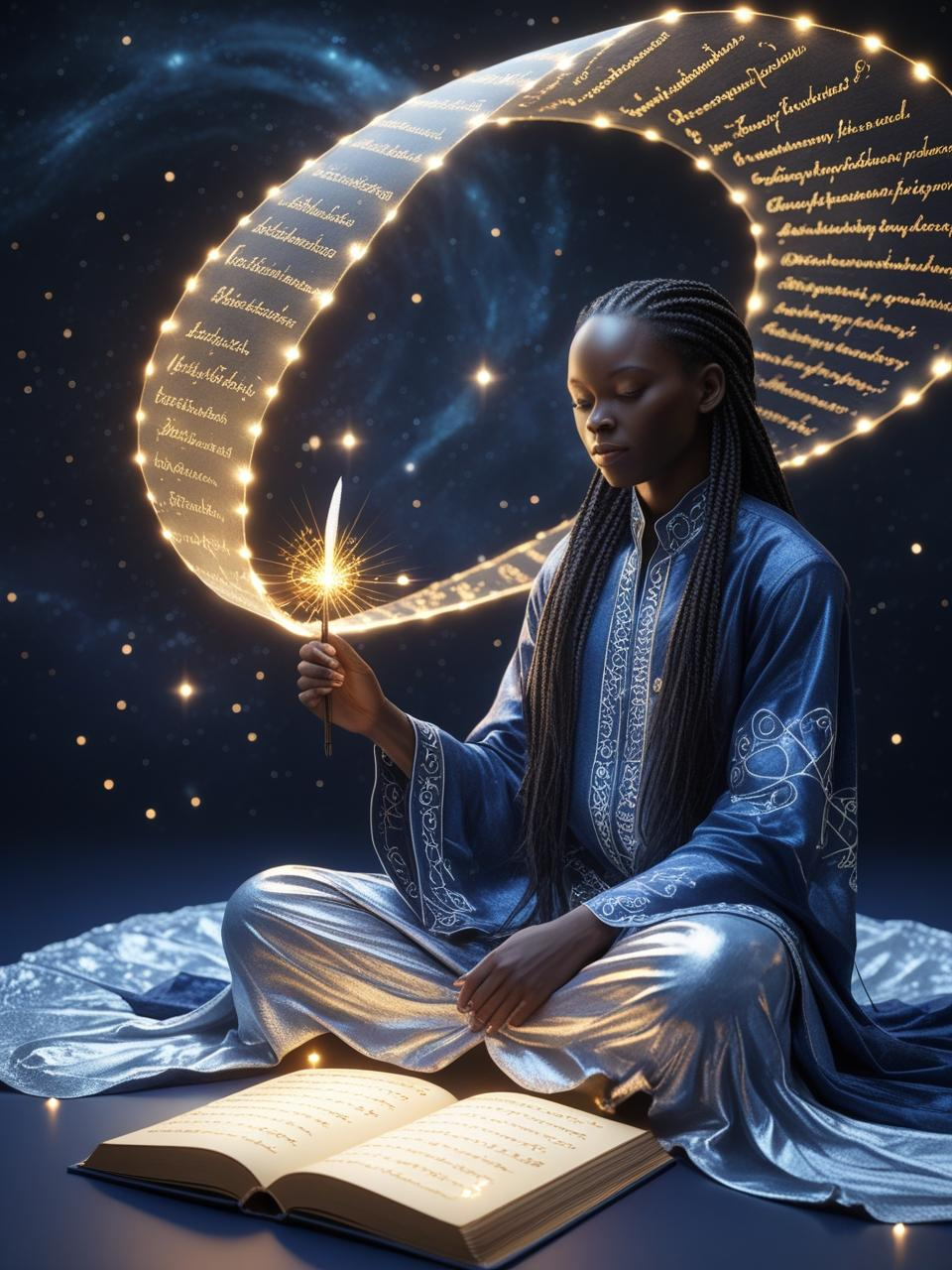 The Destiny Scribe Oracle Card