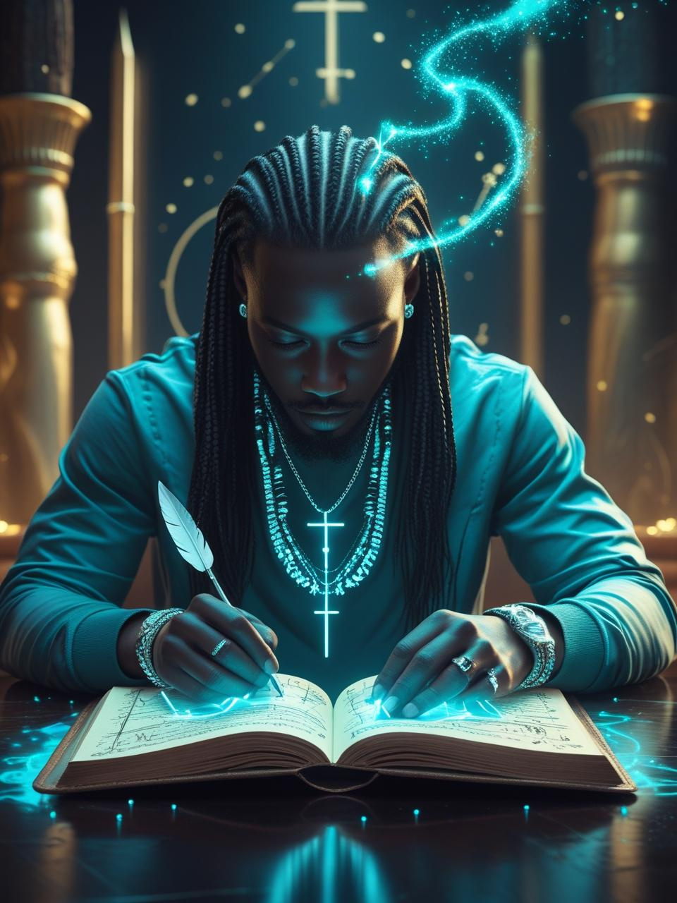 The Dream Scribe Oracle Card