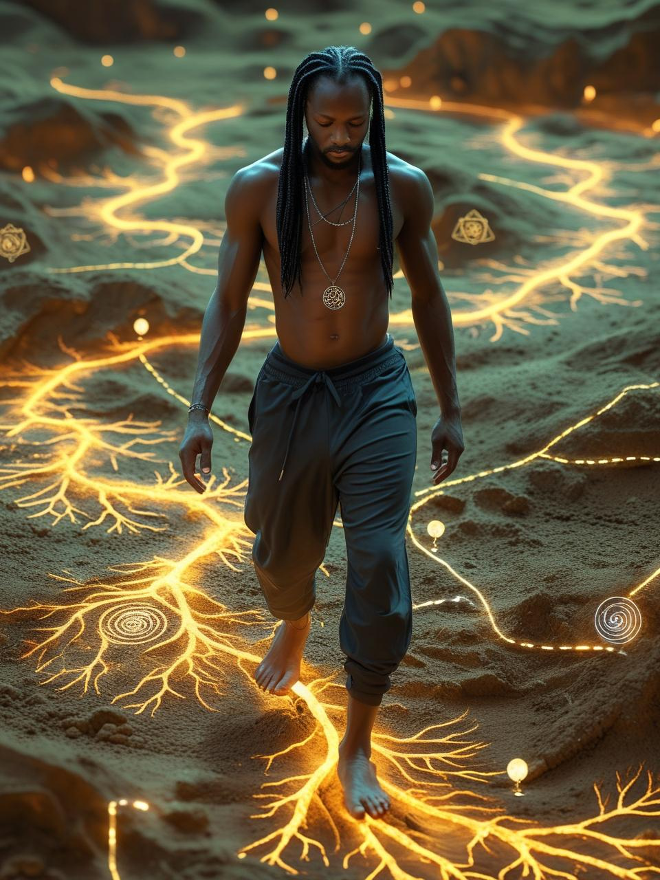 The Earth Mapper Oracle Card