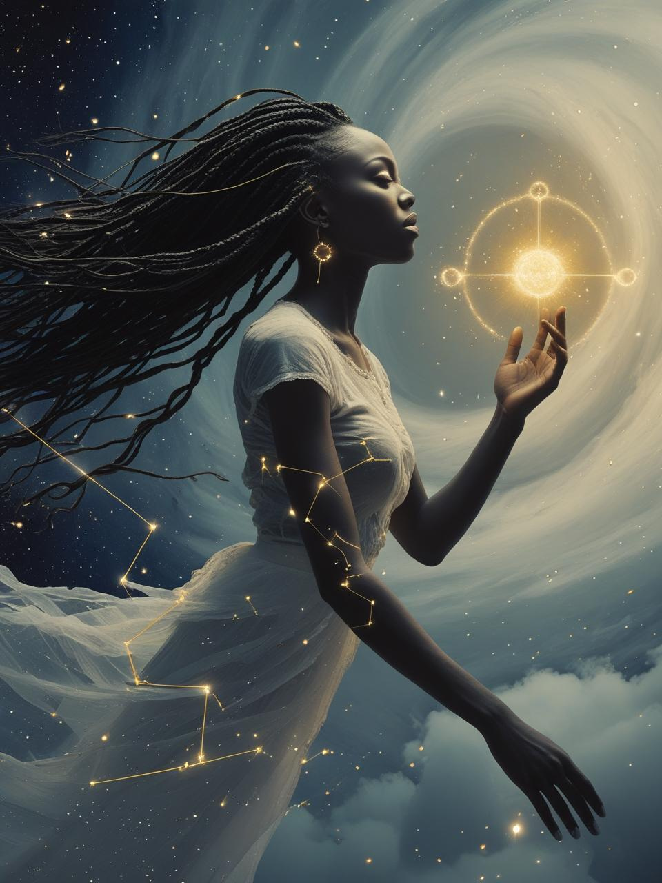 The Galactic Escapee Oracle Card