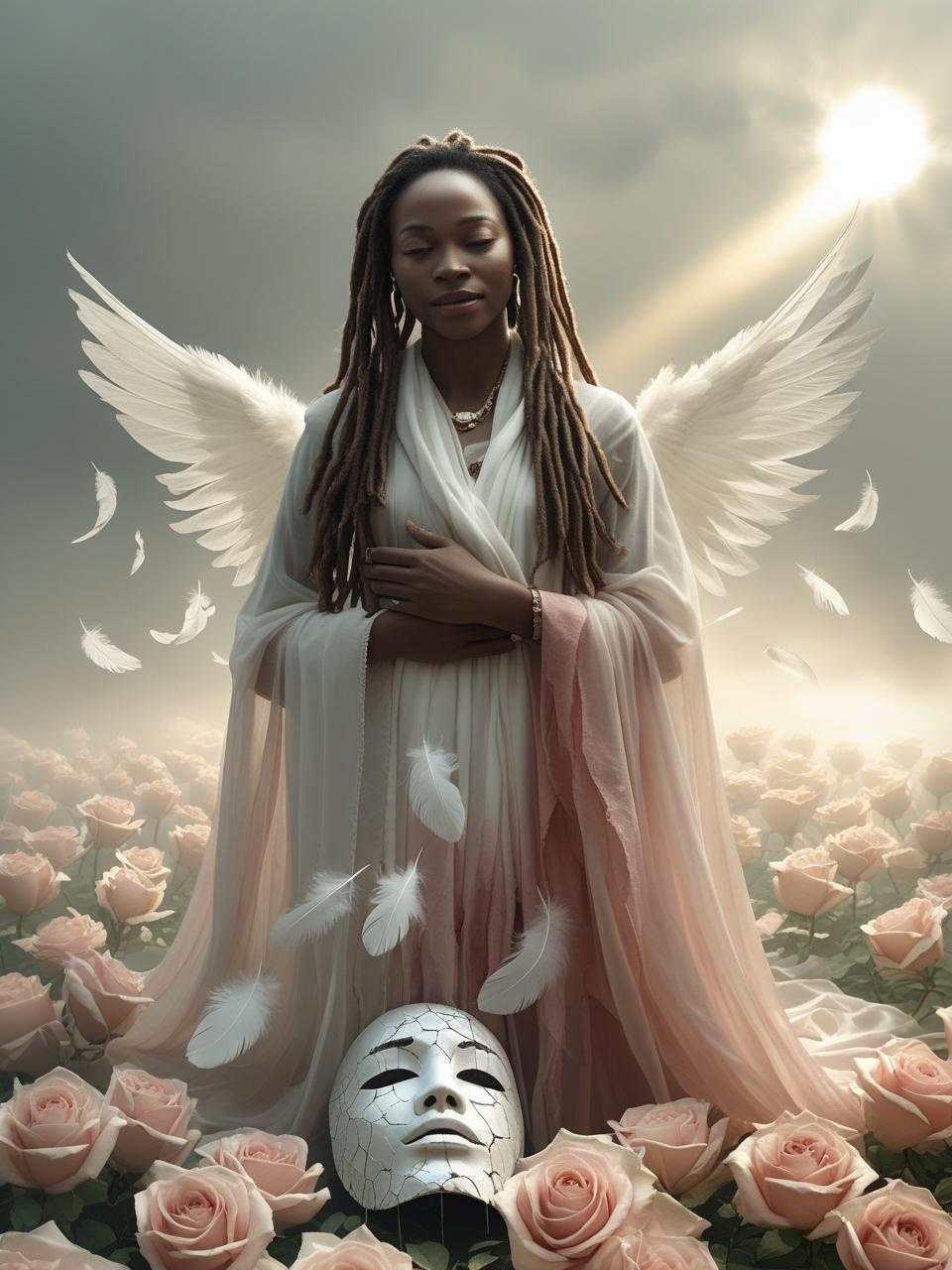 The Passive Saint Oracle Card