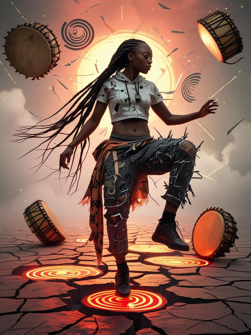 The Rhythm Breaker Oracle Card