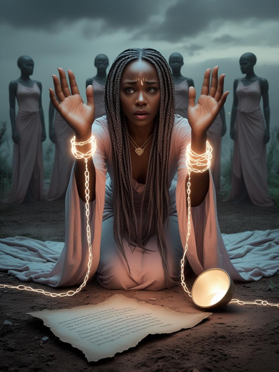The Savior Oracle Card