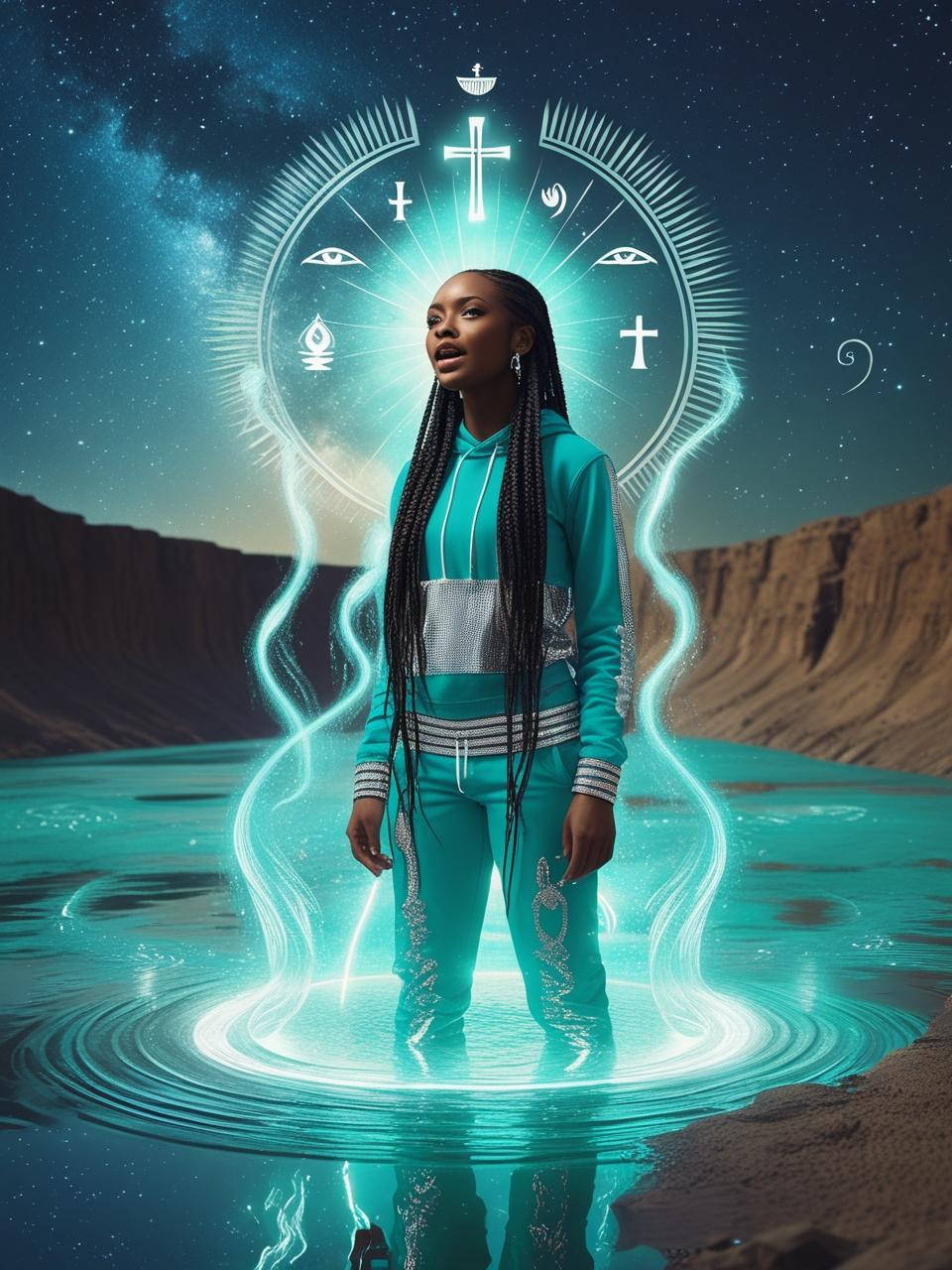 The Voice of Water Oracle Card