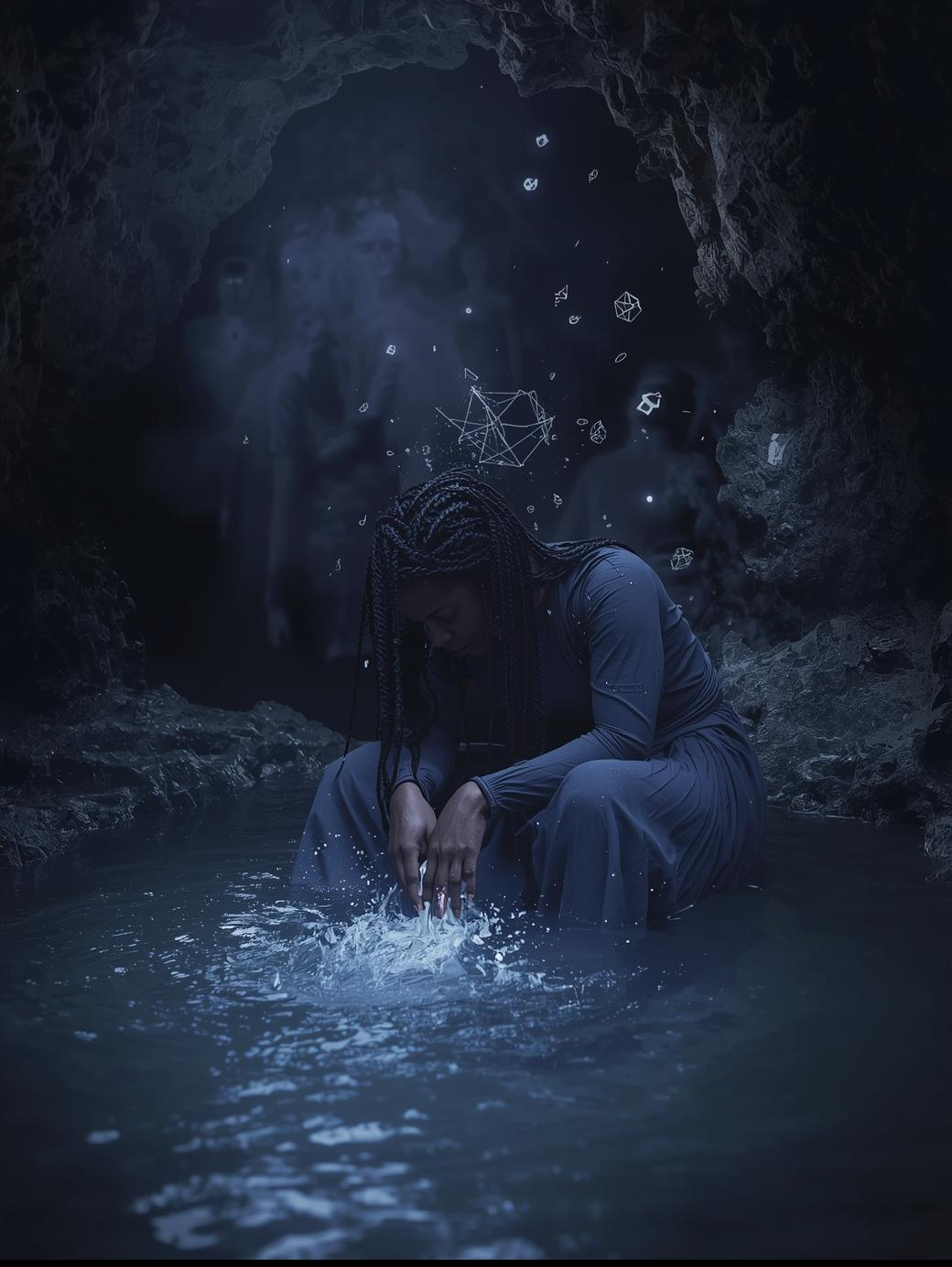 Dream Drowner Oracle Card
