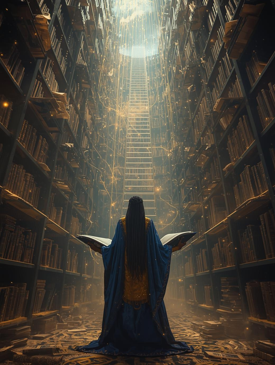 The Akashic Archivist – Soul’s Library Oracle Card