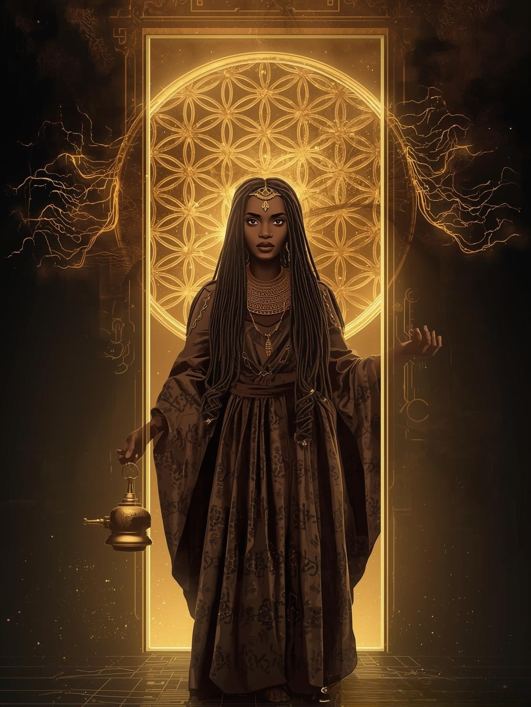 The Churchwarden Oracle Card