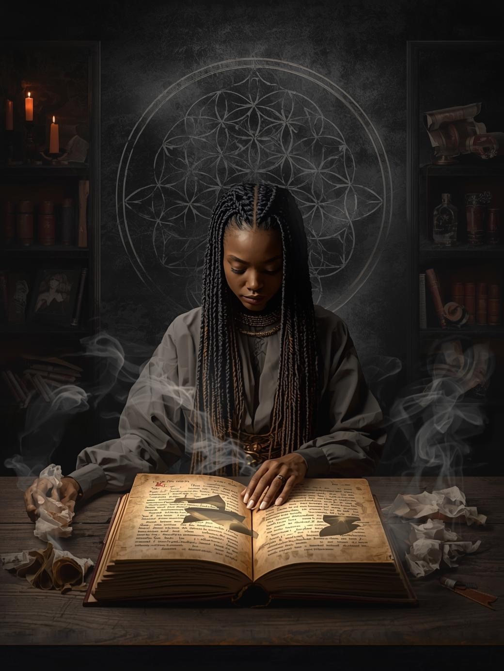 The False Witness Oracle Card