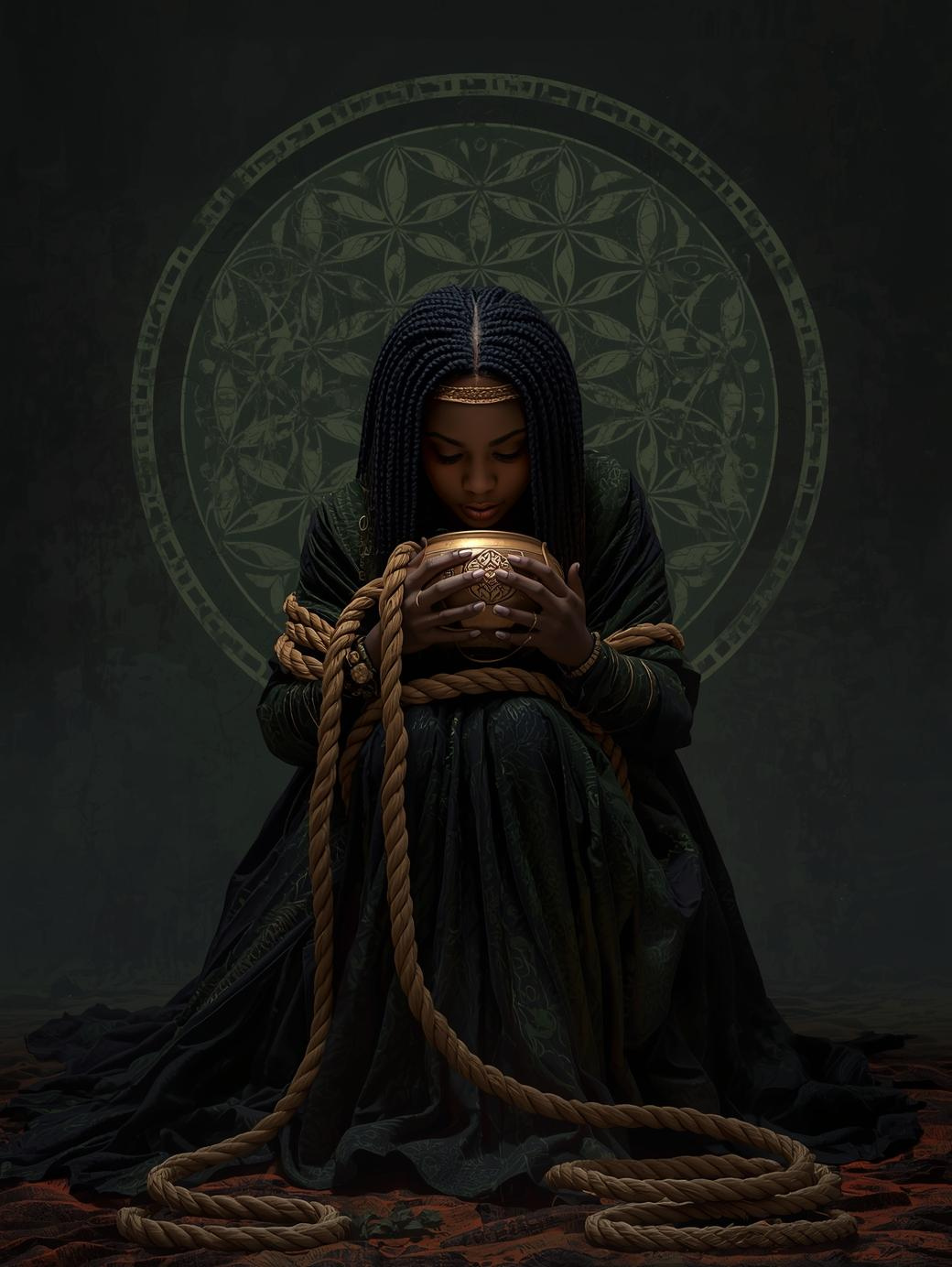 The Lineage Hoarder Oracle Card