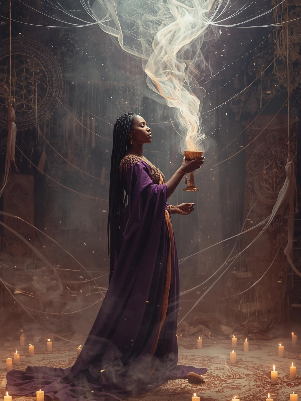 The Liturgical Memory Keeper Oracle Card