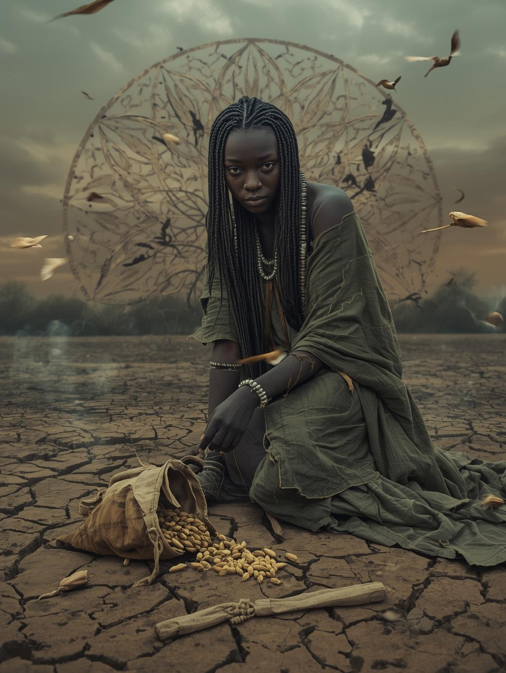 The Seed Scattered Oracle Card