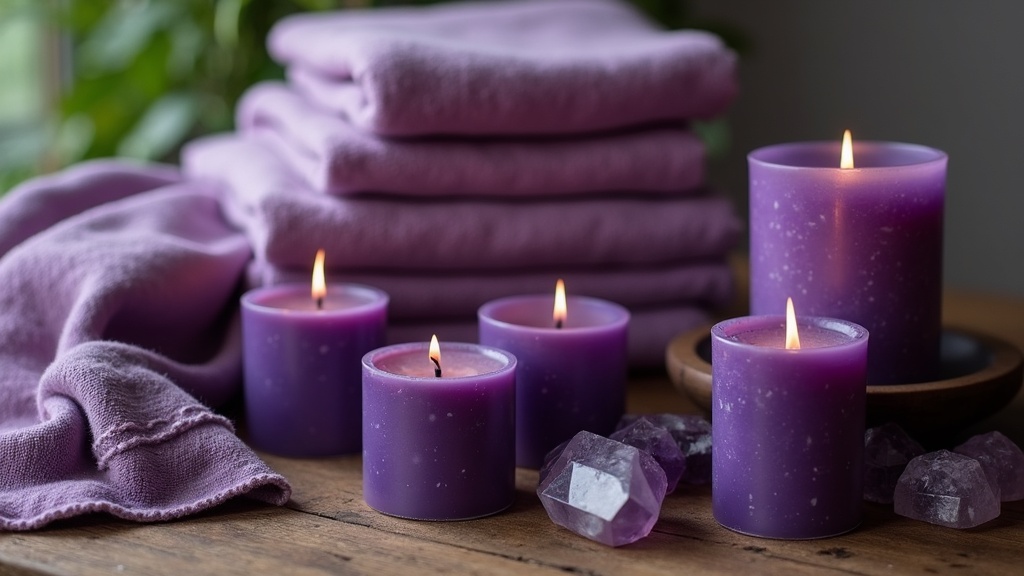 deep violet healing energy