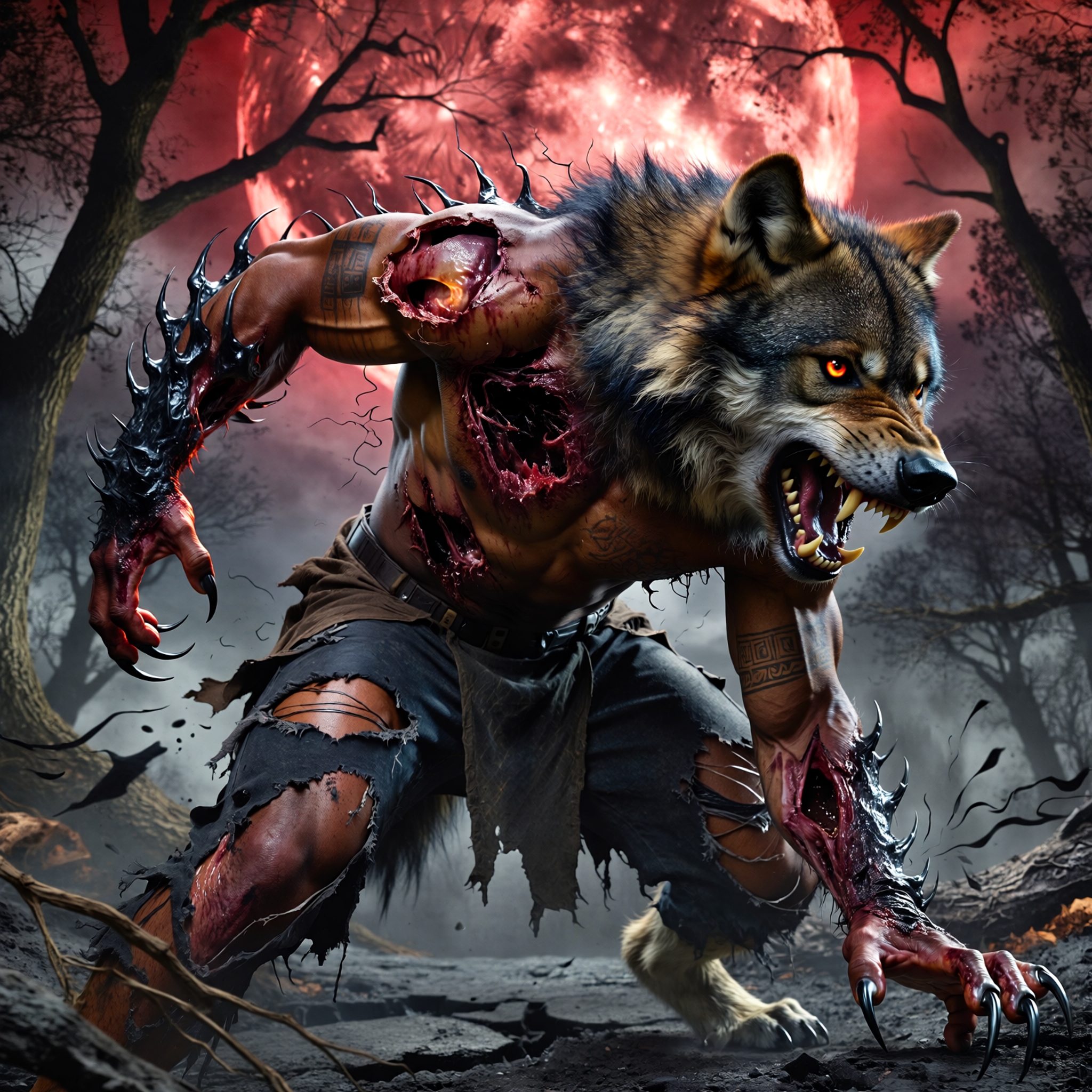 Werewolf, Misaligned Persona, Covenant Chakra, Frequency Keeper Gate