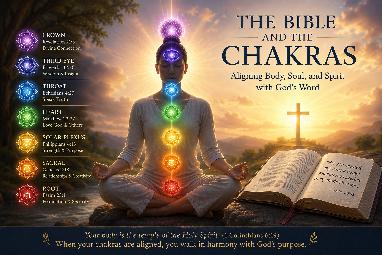 The Bible, The Chakras and The 12 Disciples