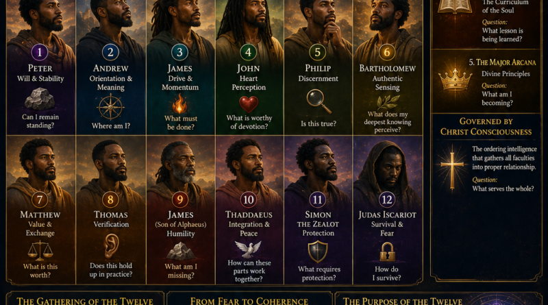 Chakras, disciples, and cosmic consciousness